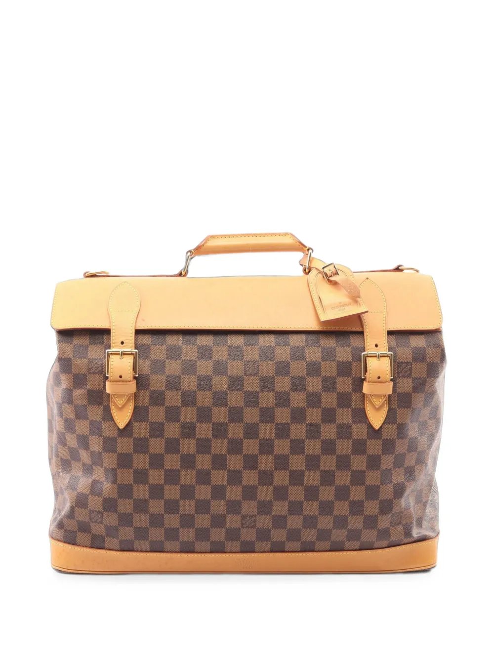 1996 Damier Ebene Clipper Boston bag