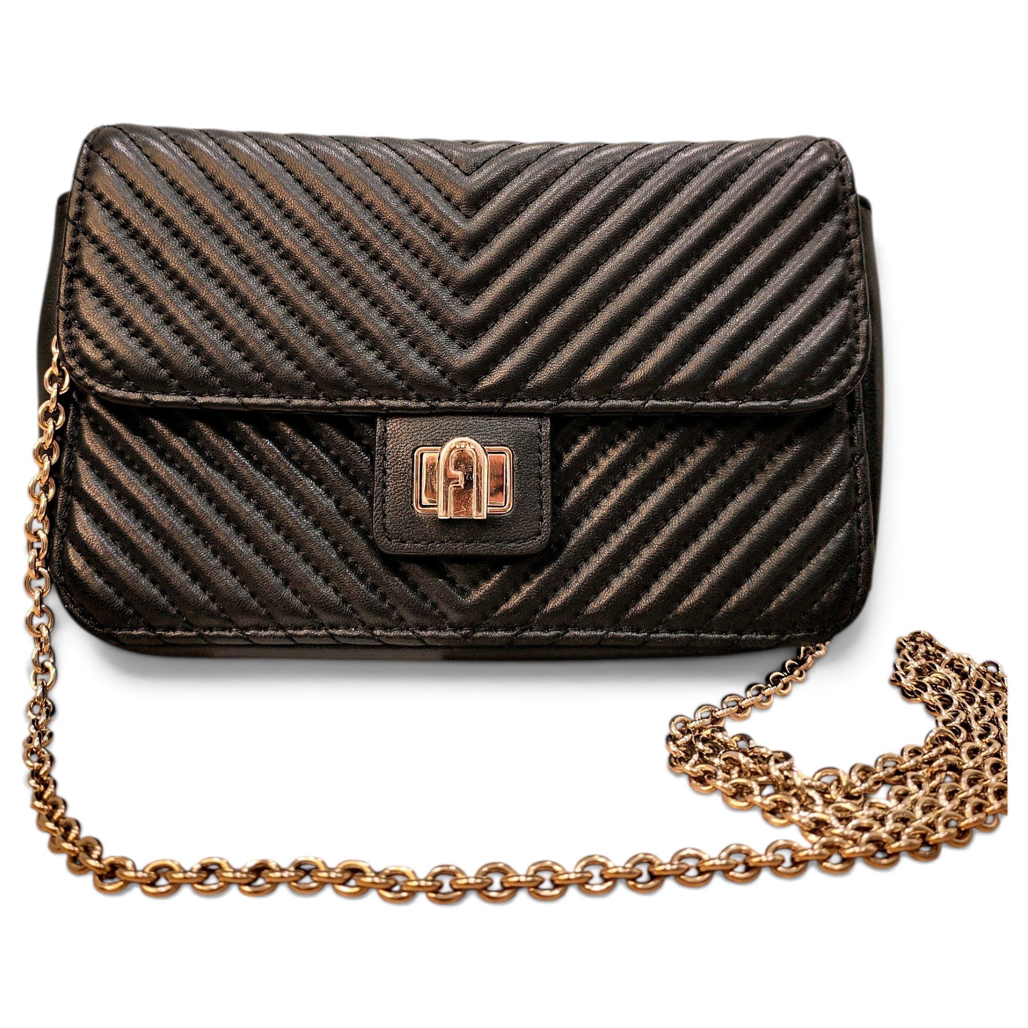 Leather crossbody bag