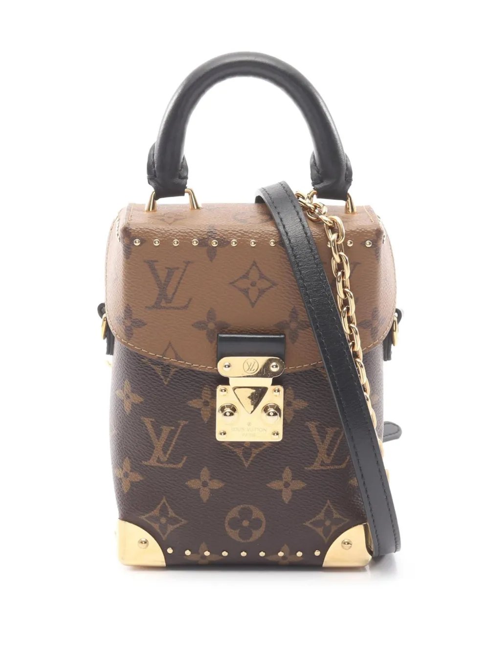 2021-2026 Monogram Reverse Camera Box satchel