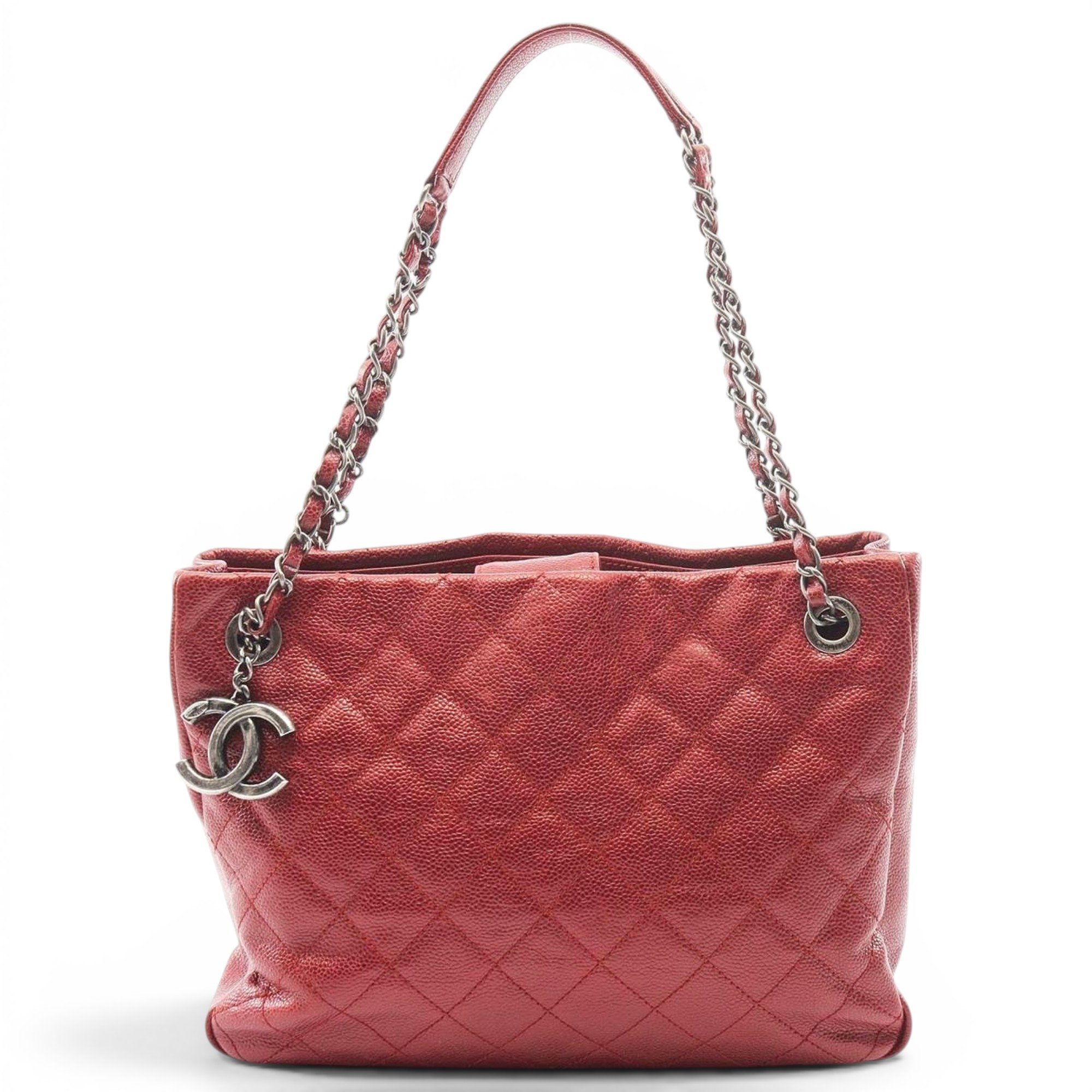 Leather tote
