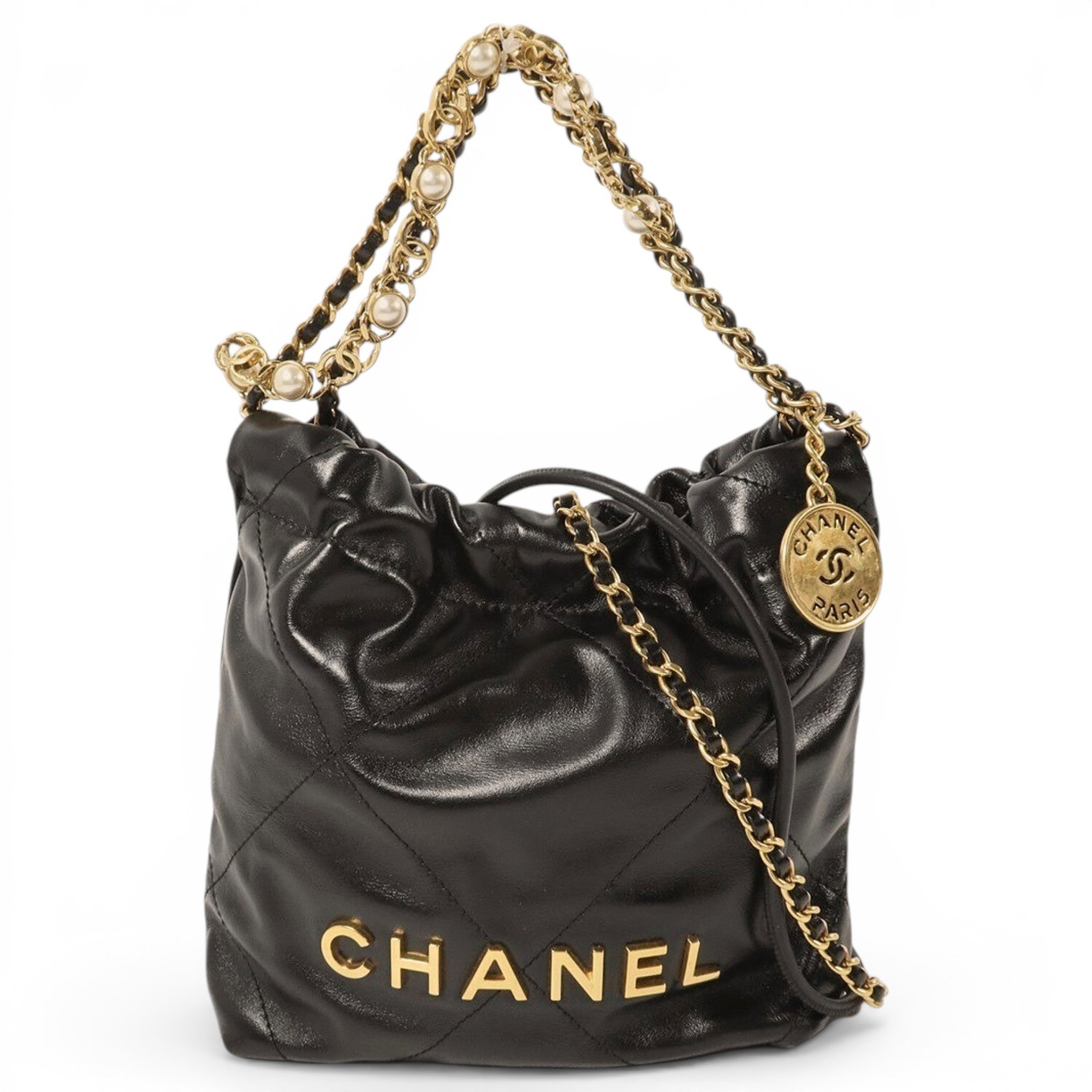 Chanel 22 leather handbag