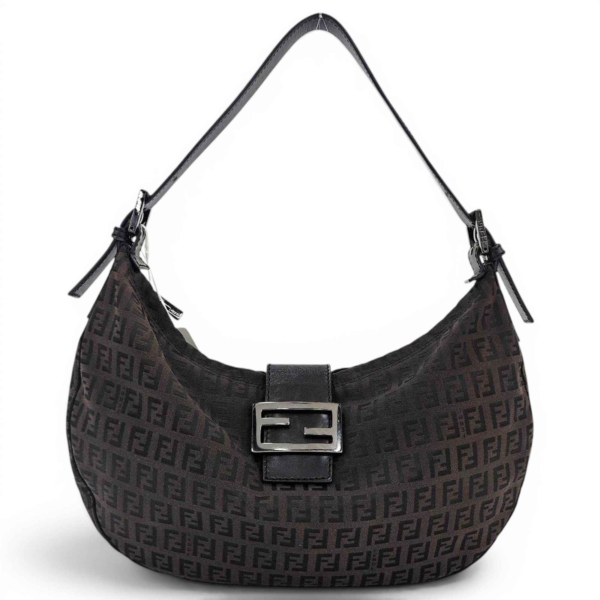 Croissant cloth handbag