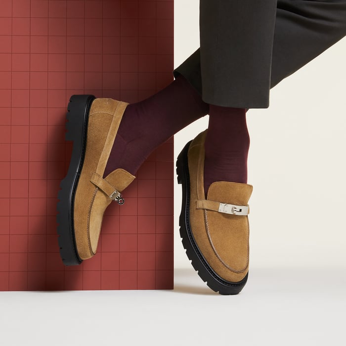 Brun Fumé Icone Loafer