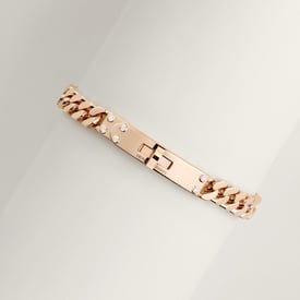 Kelly Gourmette bracelet, very small model