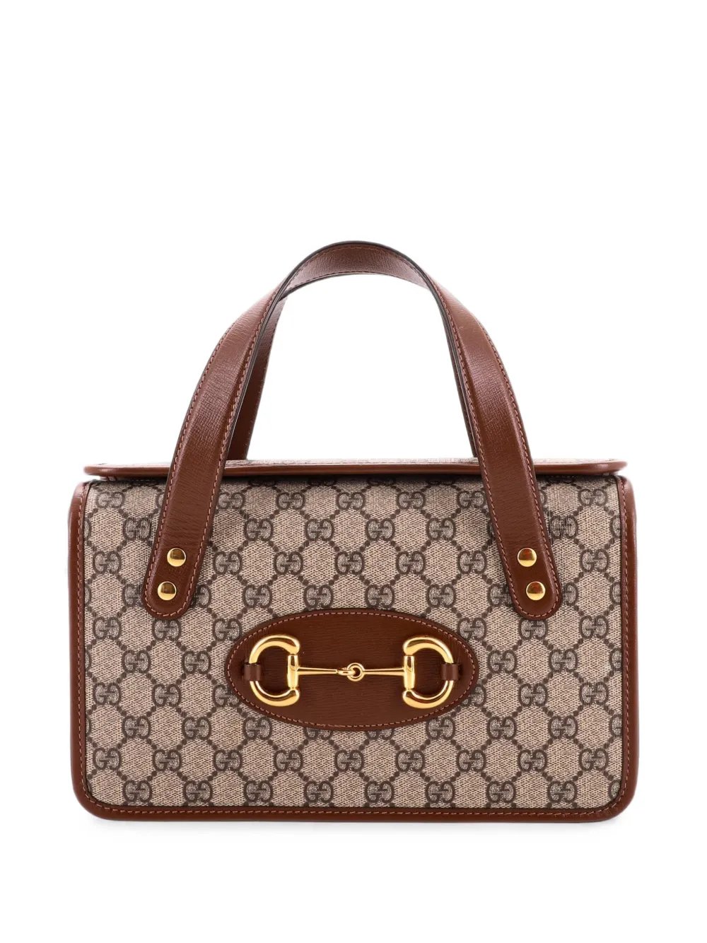 Horsebit 1955 Boston Bag GG Coated Canvas Small satchel