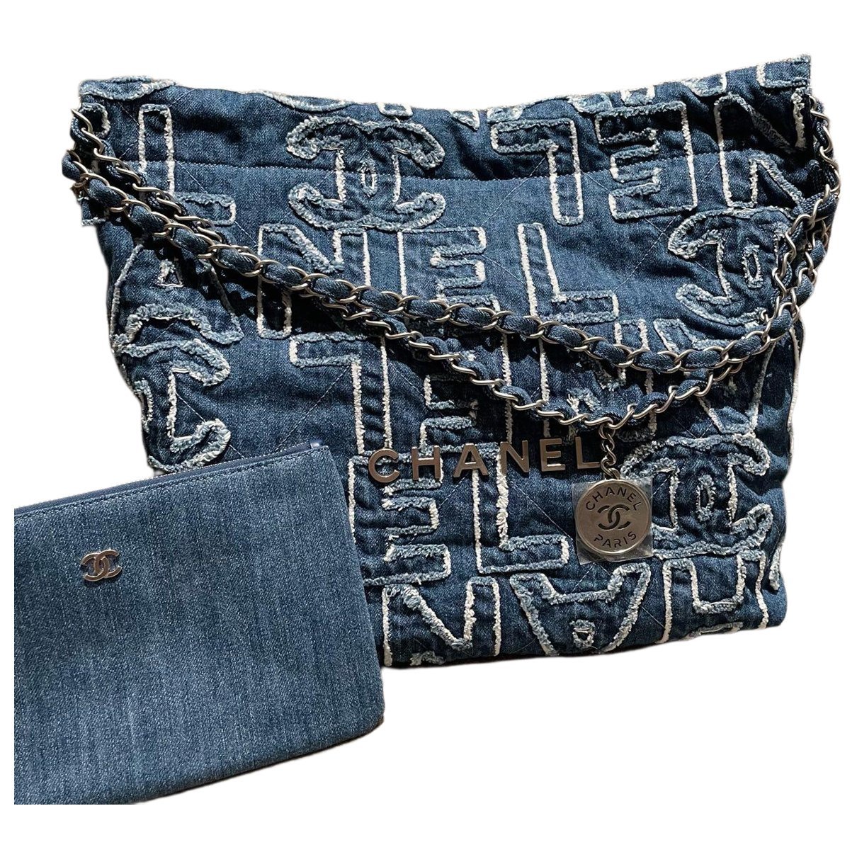 Chanel 22 cloth crossbody bag