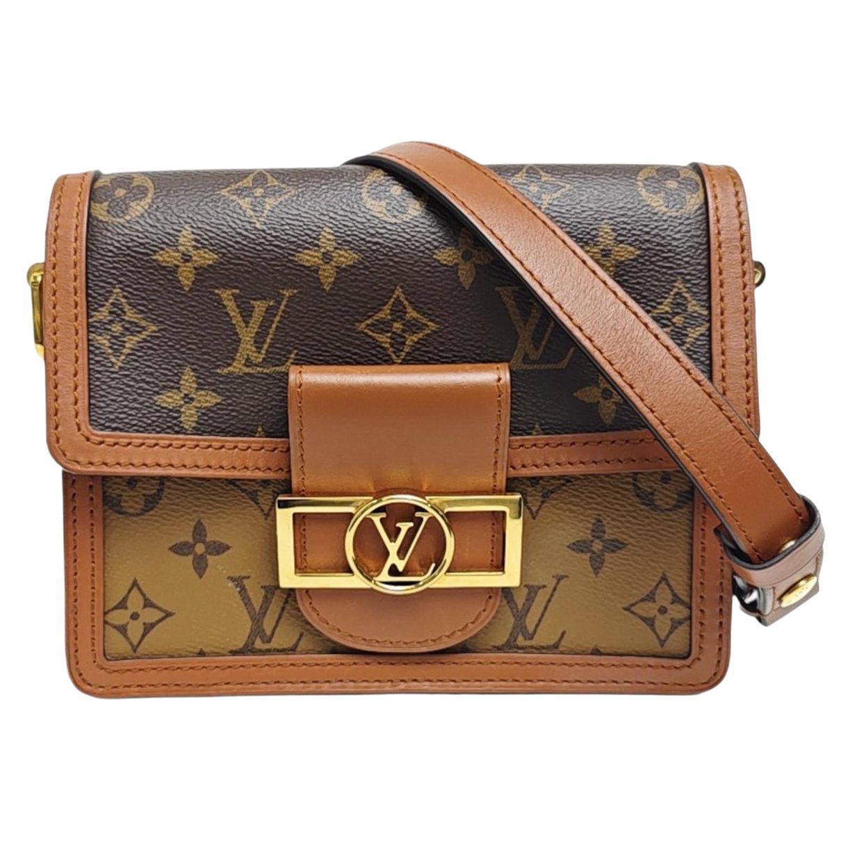 Dauphine leather mini bag