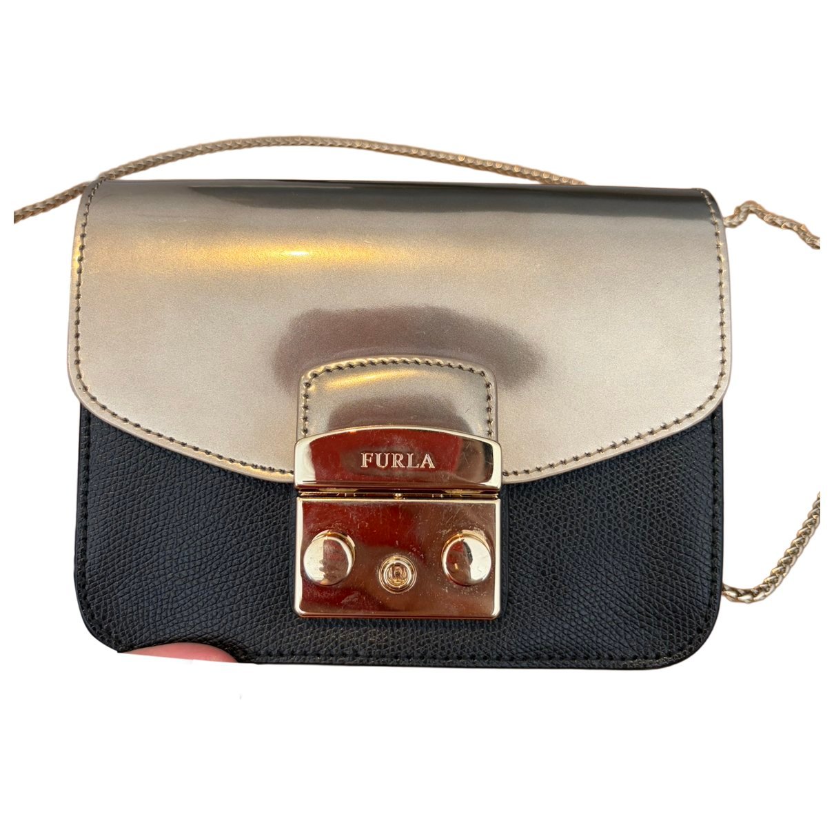 Furla Metropolis leather crossbody bag