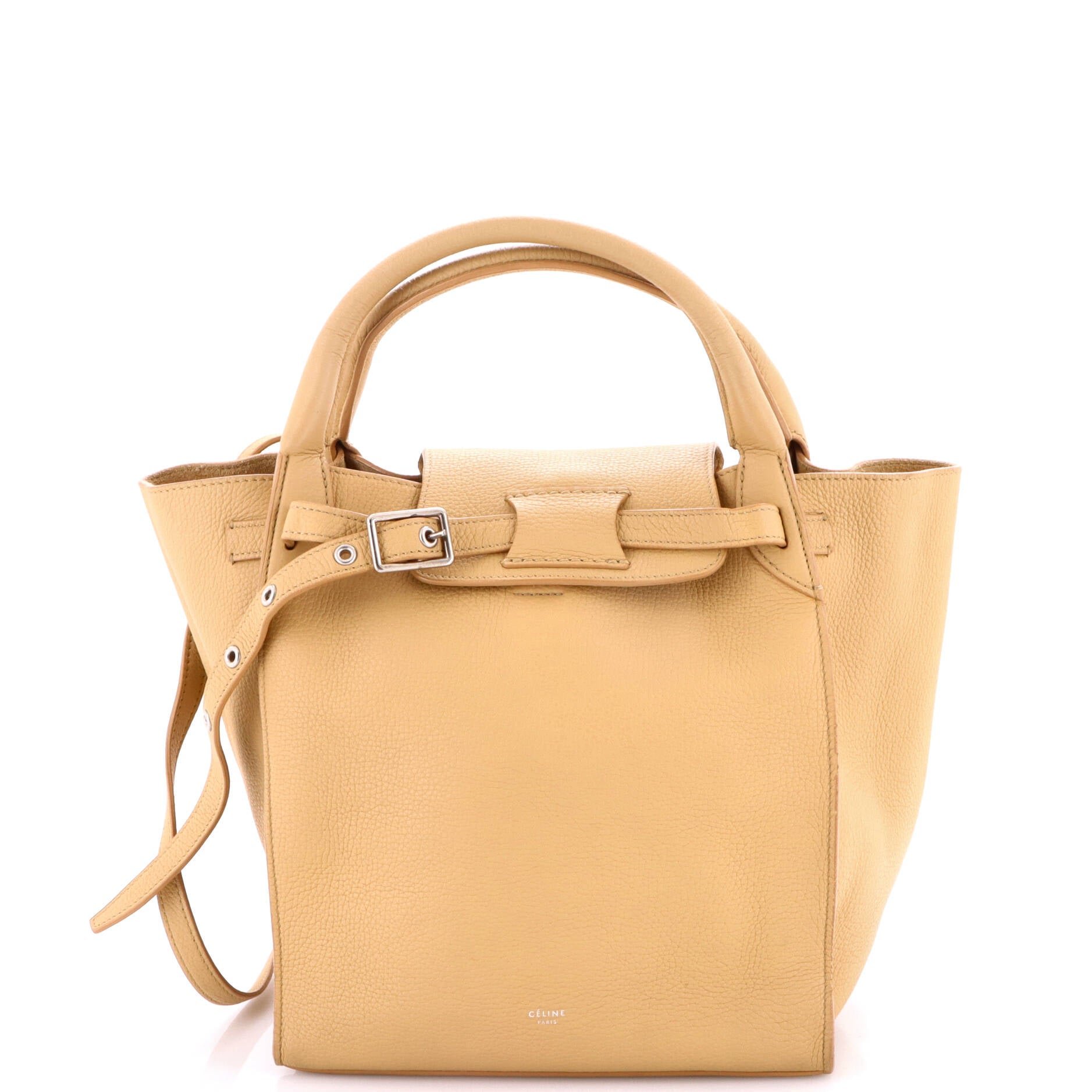Big Bag Grained Calfskin Small