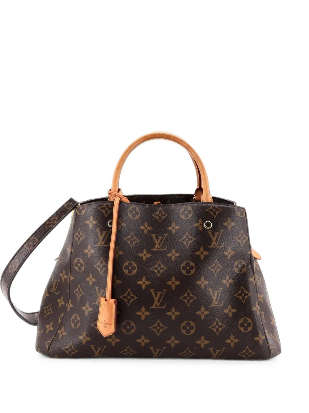 Montaigne Handbag Monogram Canvas MM tote bag