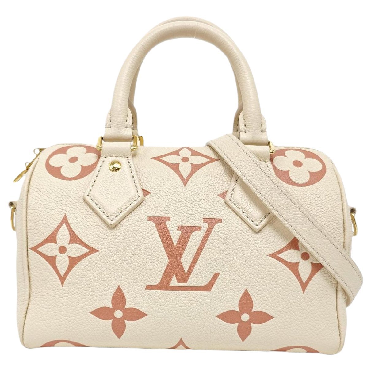 Nano Speedy / Mini HL leather handbag