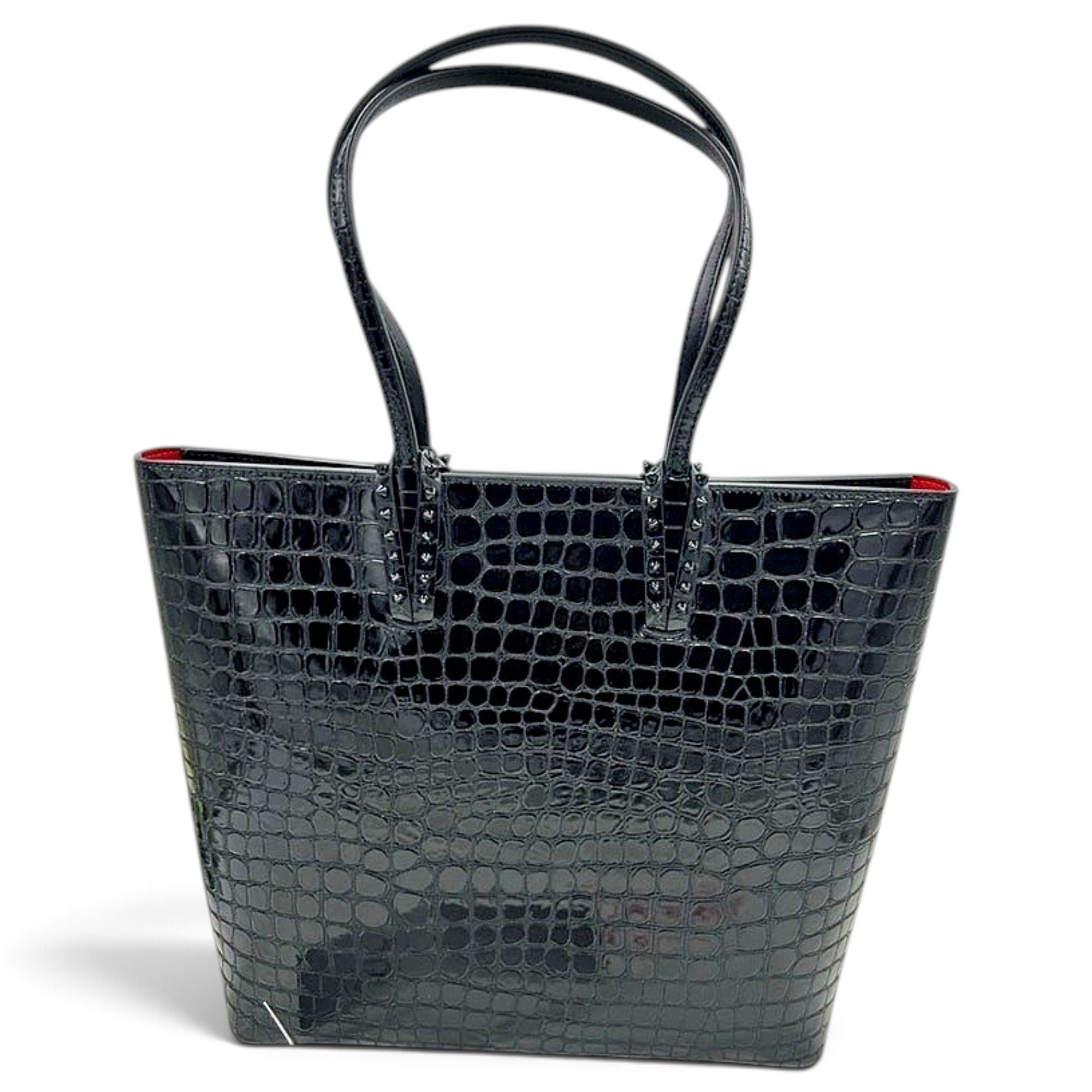 Leather tote