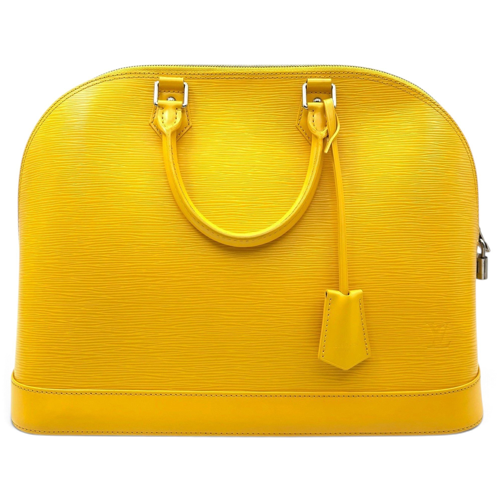 Alma leather handbag