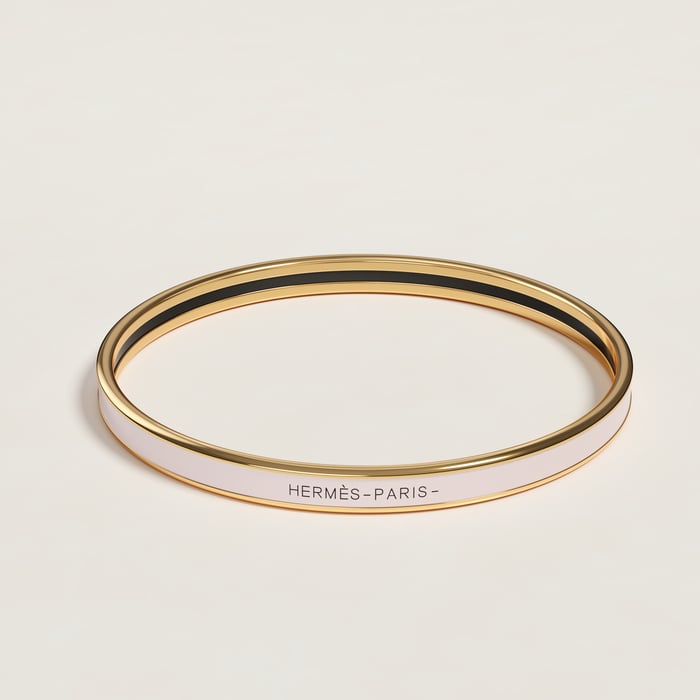 Rose Candeur Uni Bangle