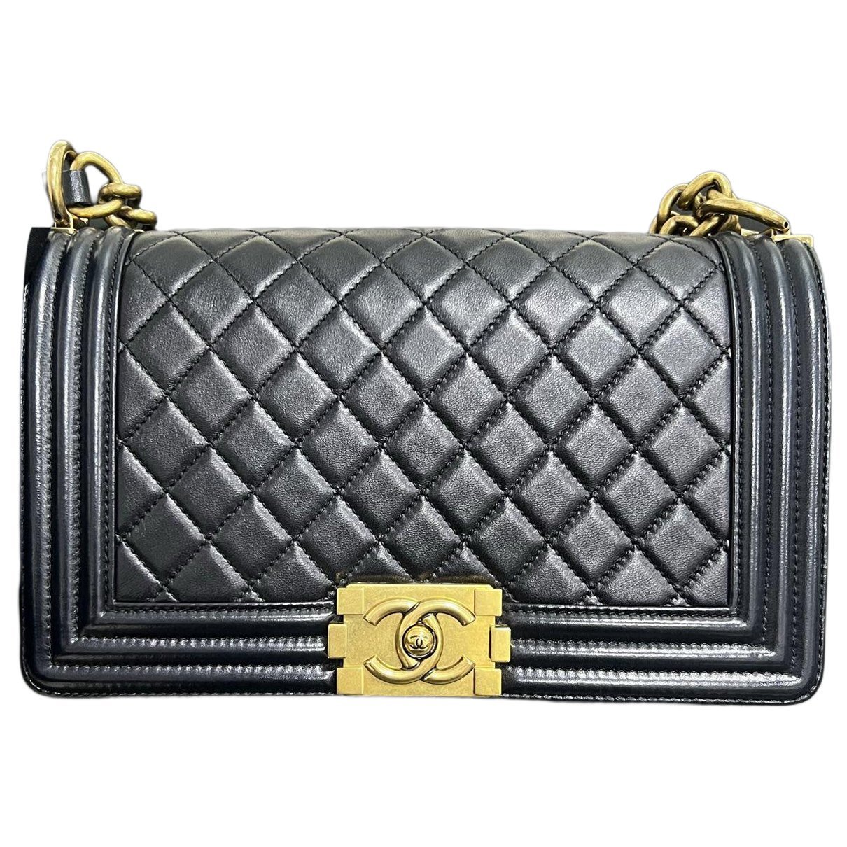 Boy leather handbag