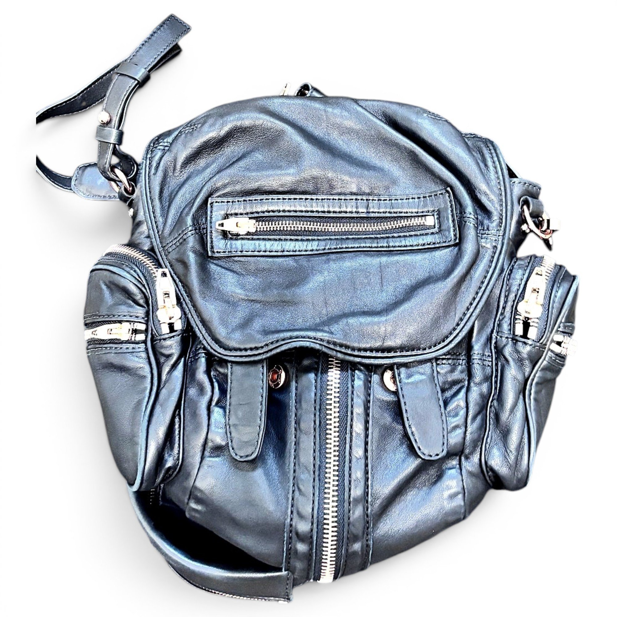Marti leather backpack