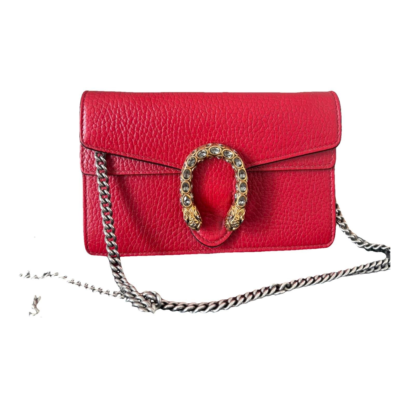 Dionysus Super Mini patent leather crossbody bag