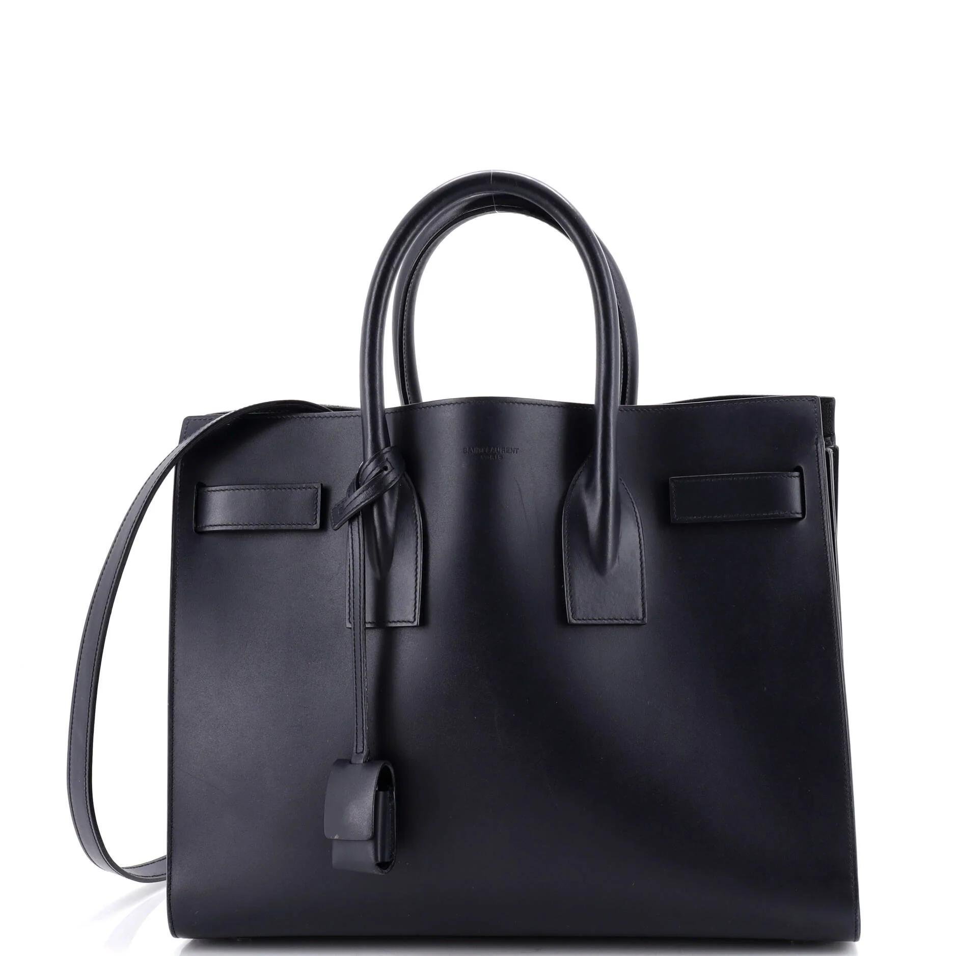 Leather tote