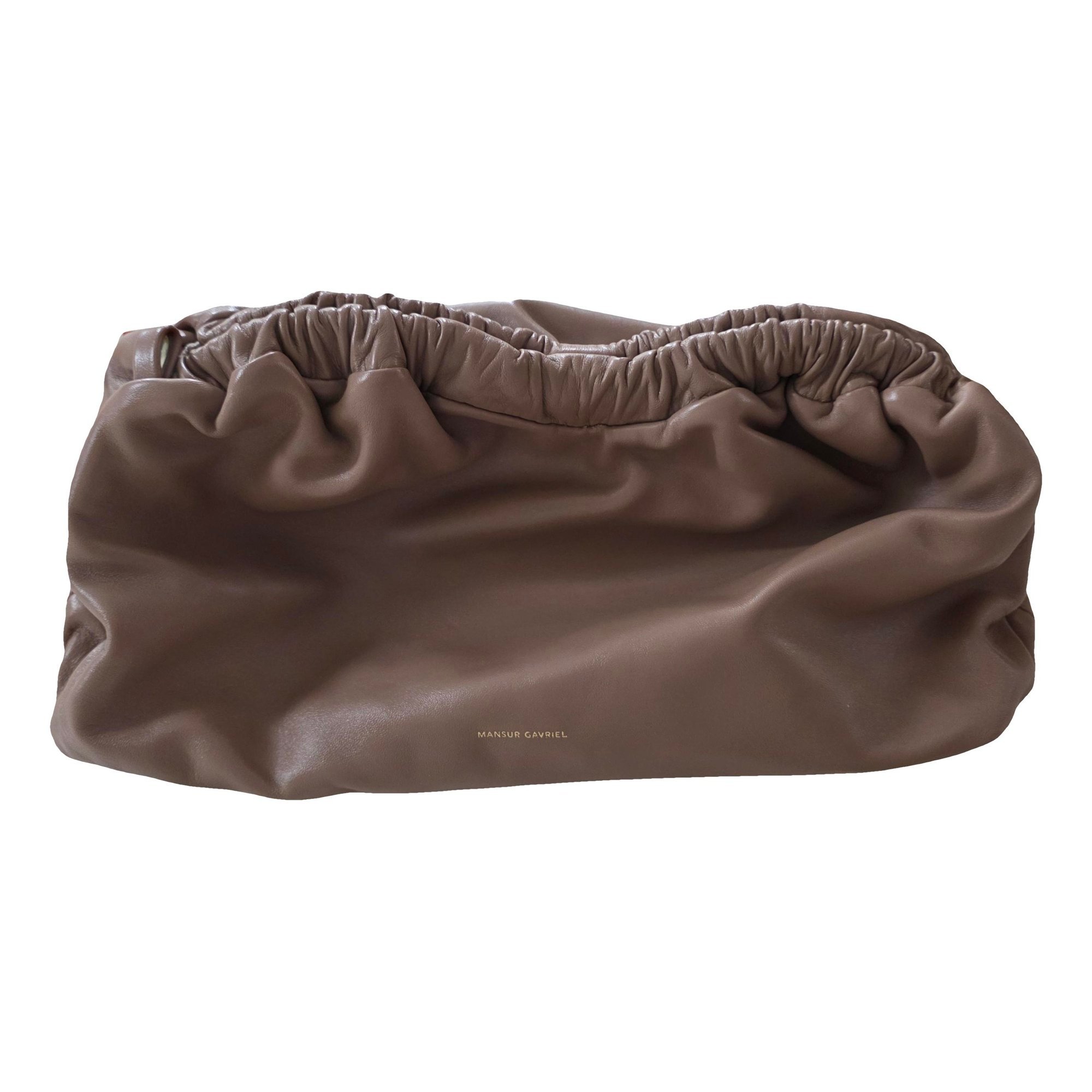 Mansur Gavriel Cloud leather clutch bag