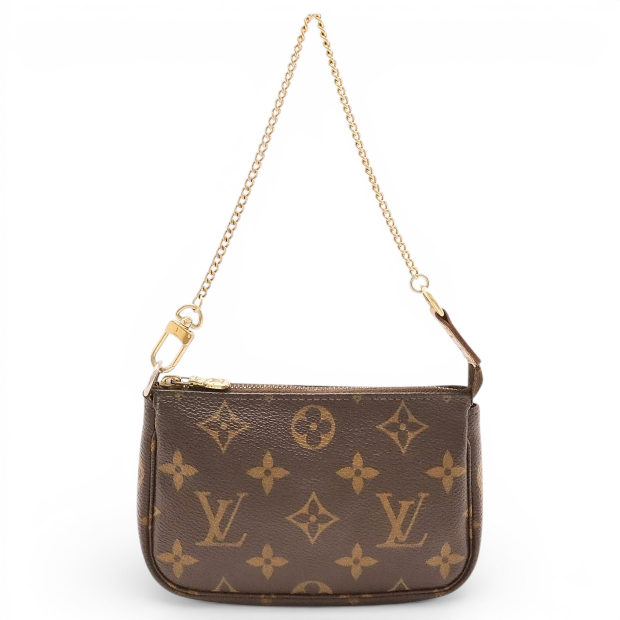 Pochette Accessoire leather handbag
