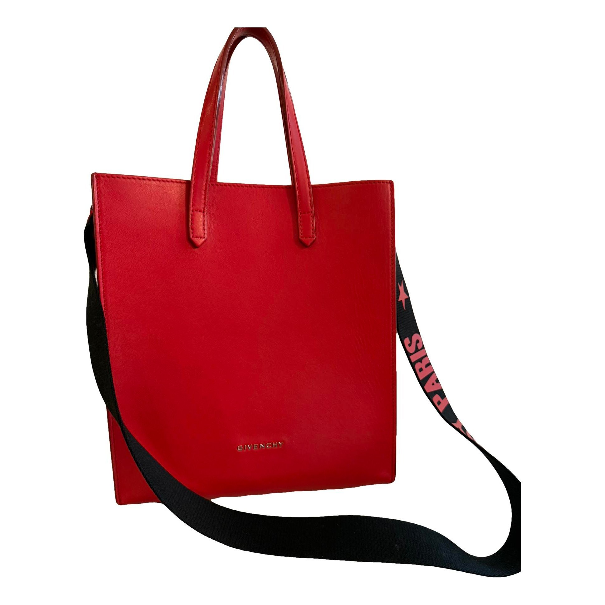 Leather tote
