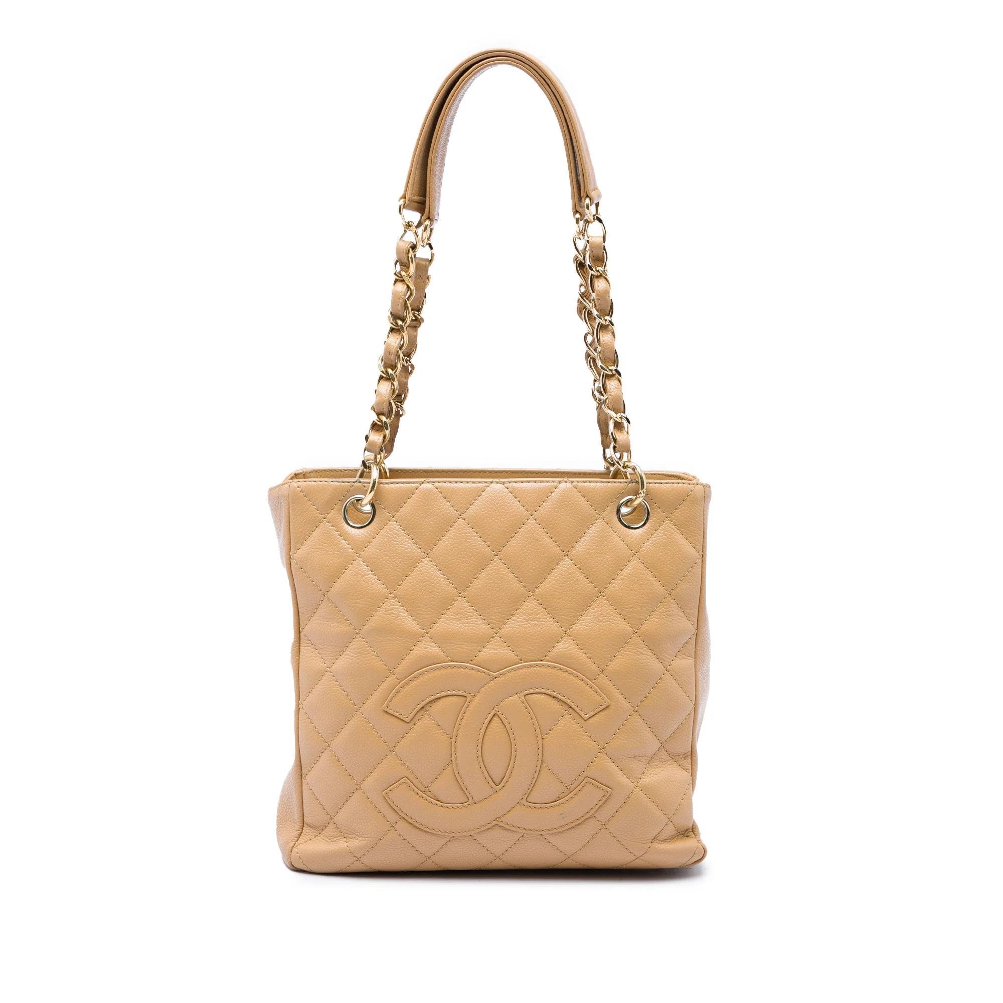 Petite Shopping Tote leather handbag