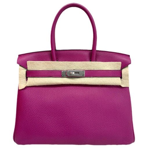 Birkin 30 leather handbag