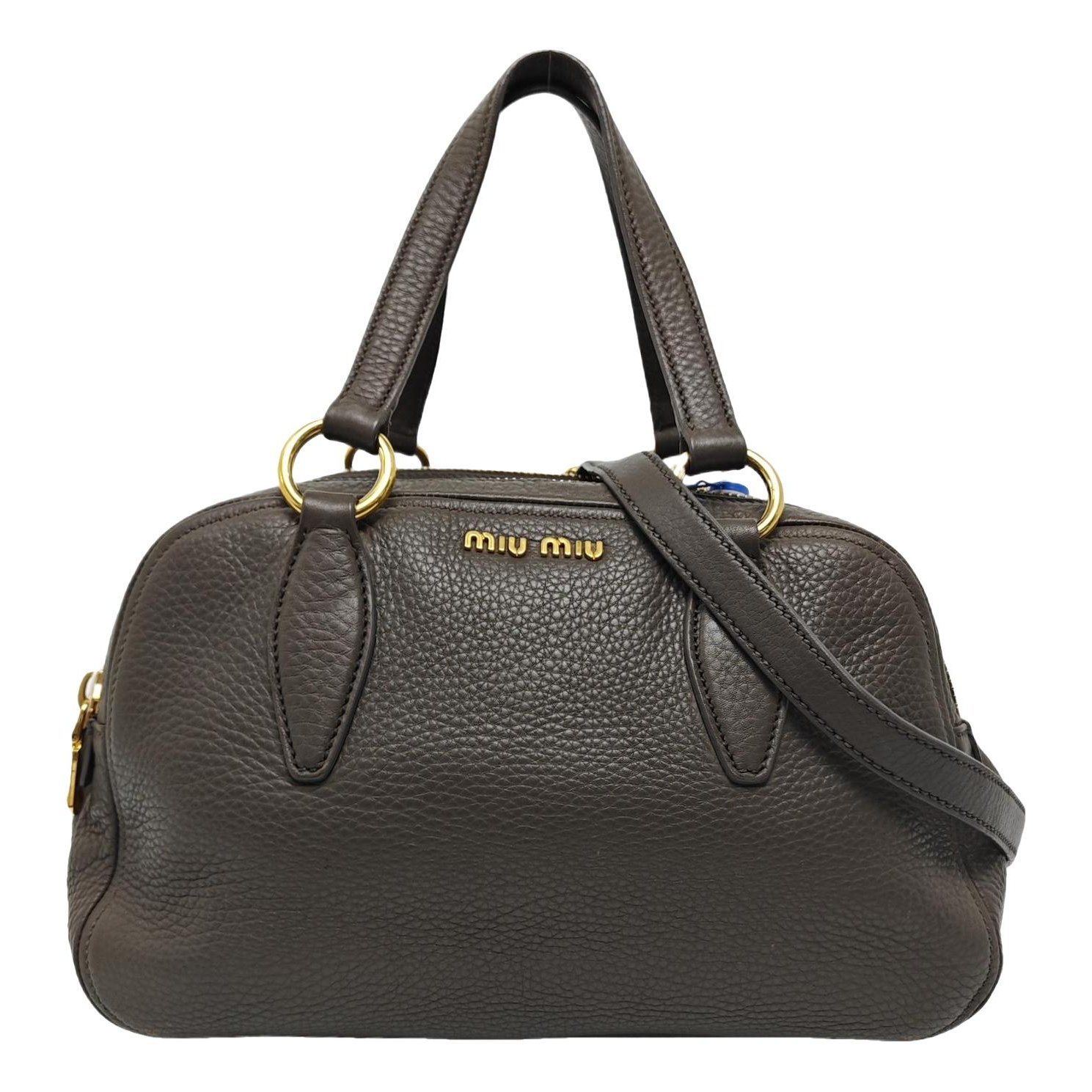 Miu Miu Arcadie leather handbag