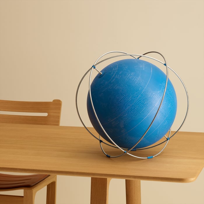 Bleu Hydra Nereus 24 Submarine Relief Globe