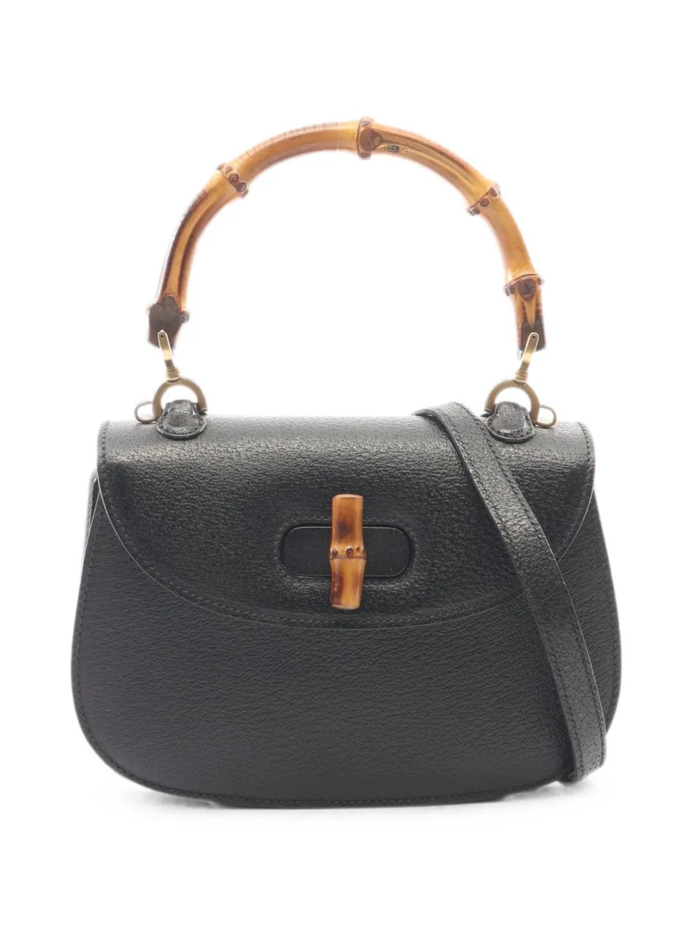 2010s Bamboo leather handbag