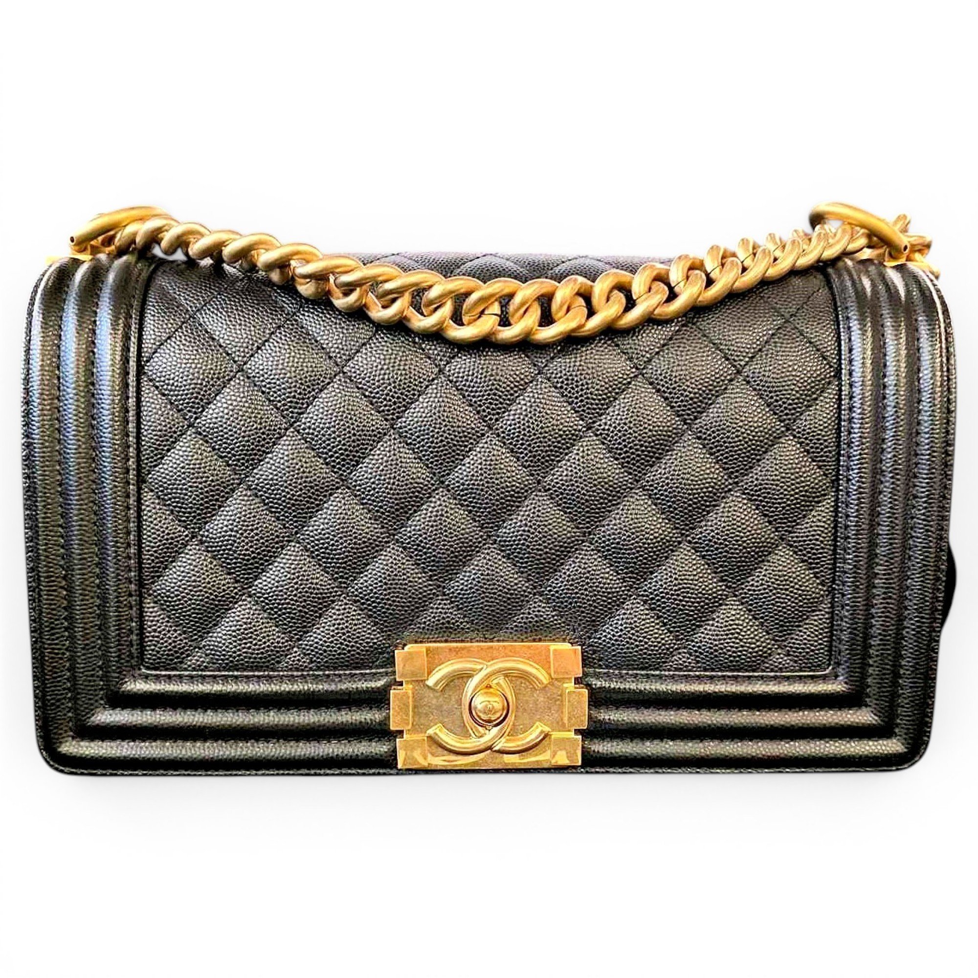 Boy leather crossbody bag
