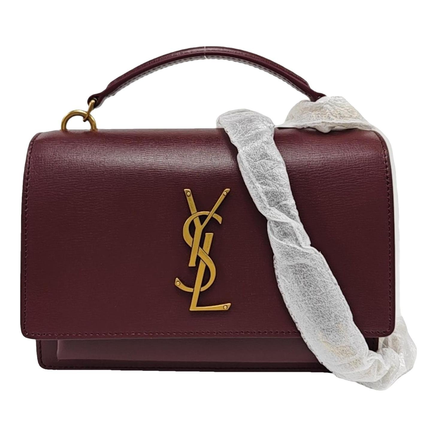 Sunset leather handbag