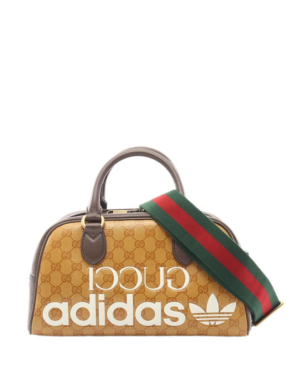 2016-2026 Adidas Mini GG Crystal Logo Web Duffle Bag satchel