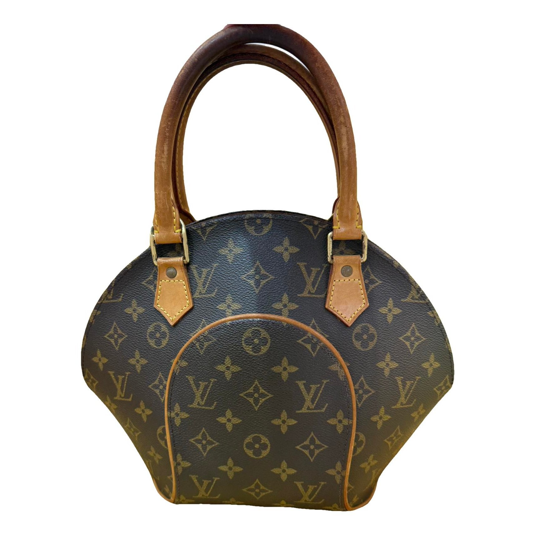 Ellipse cloth handbag
