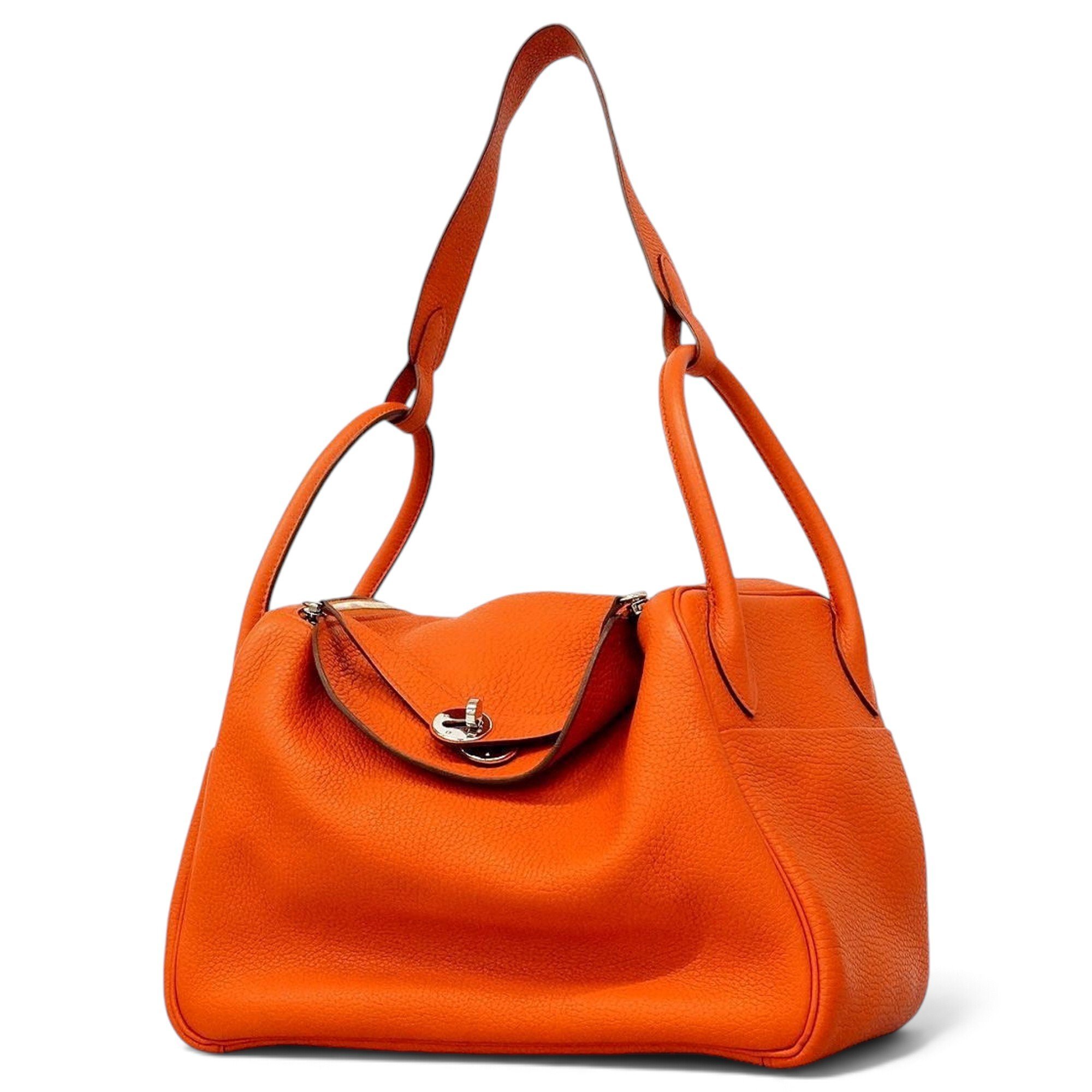 Lindy leather handbag