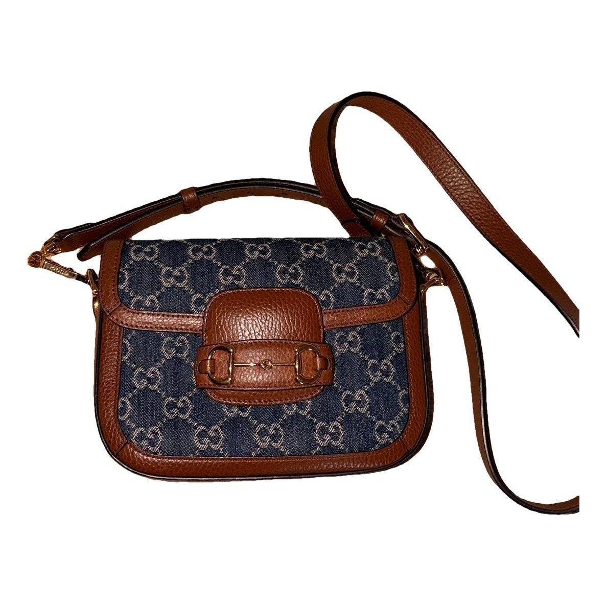 1955 leather crossbody bag