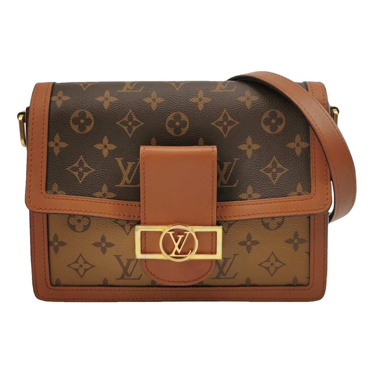 Louis Vuitton Dauphine leather handbag