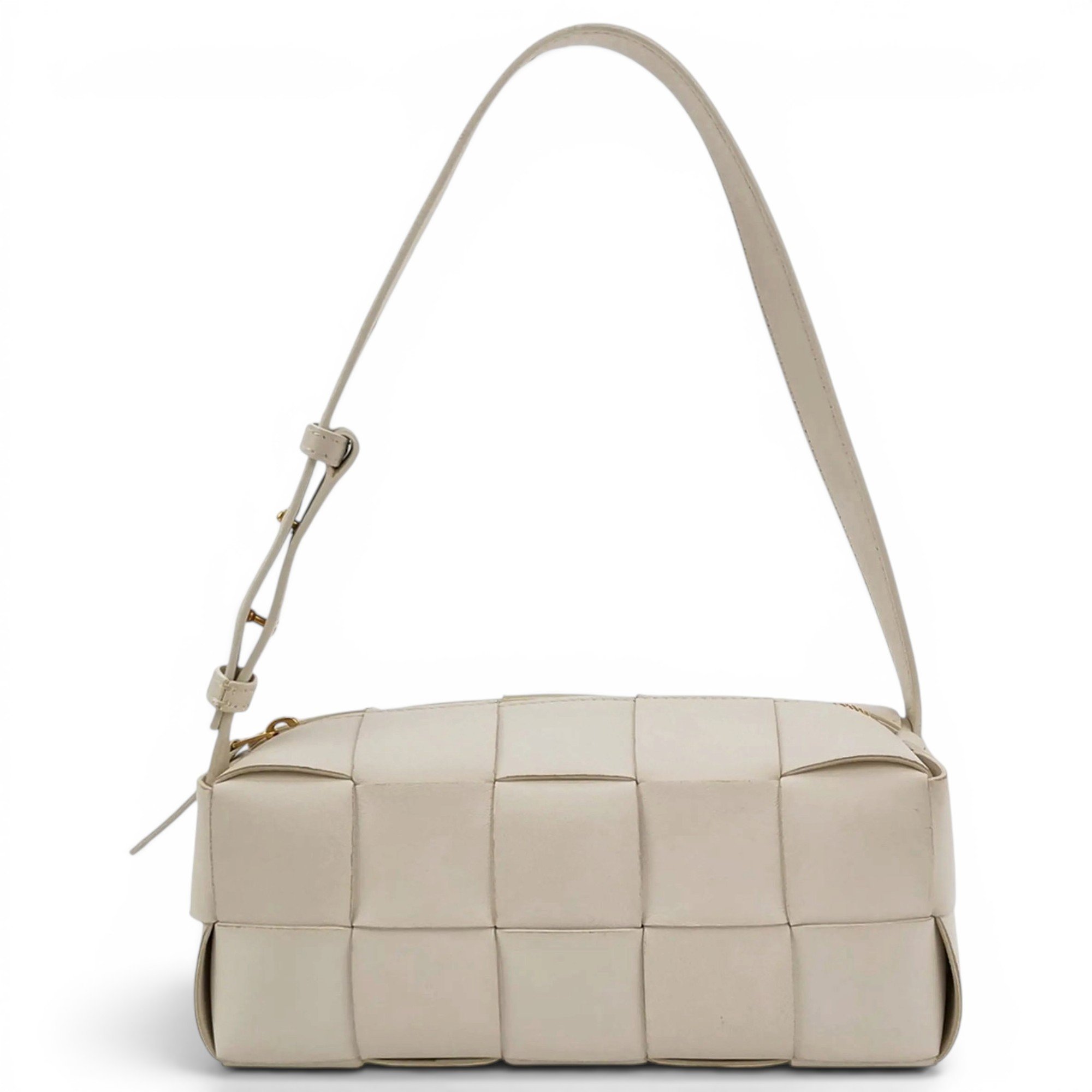 Cassette leather handbag