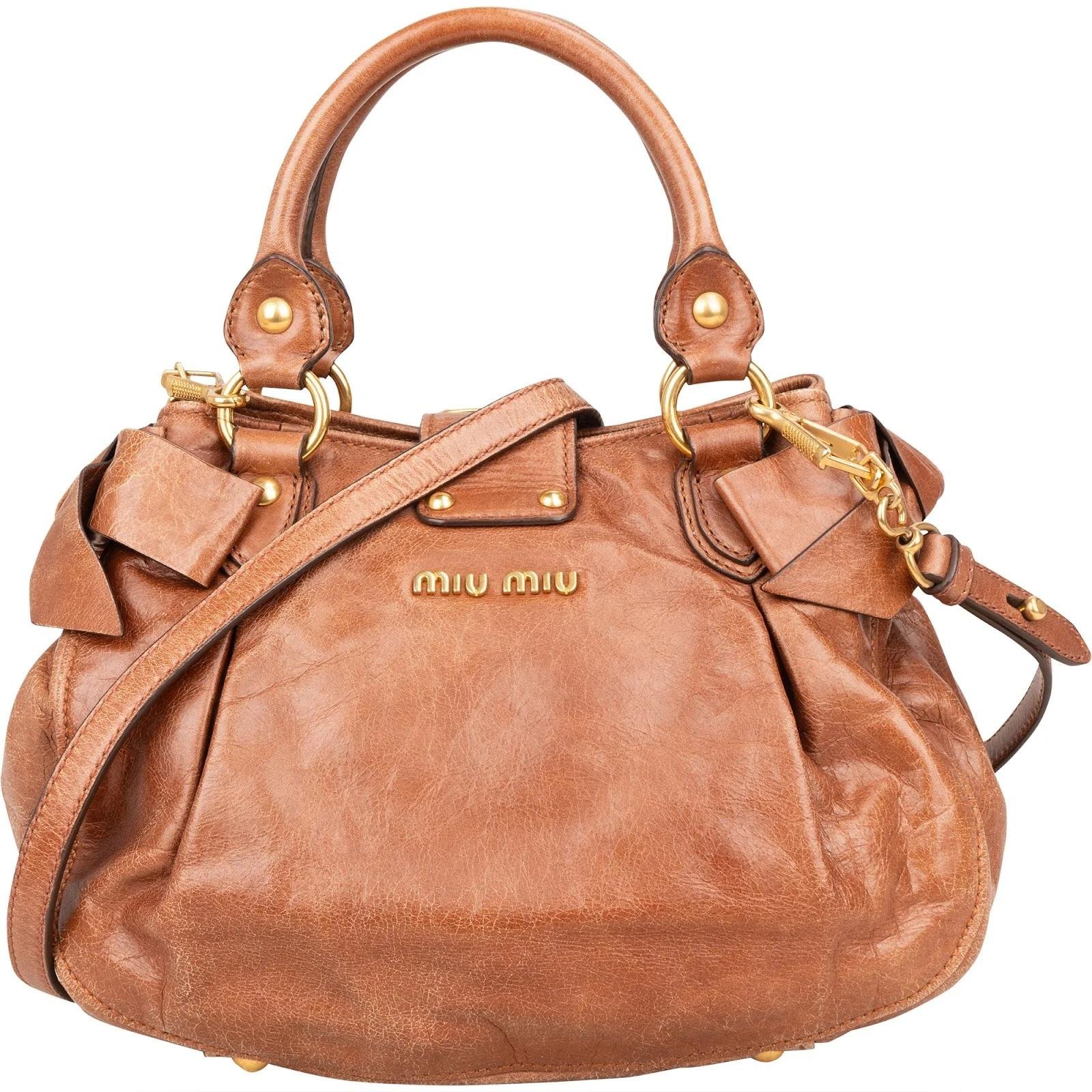Vitello leather handbag