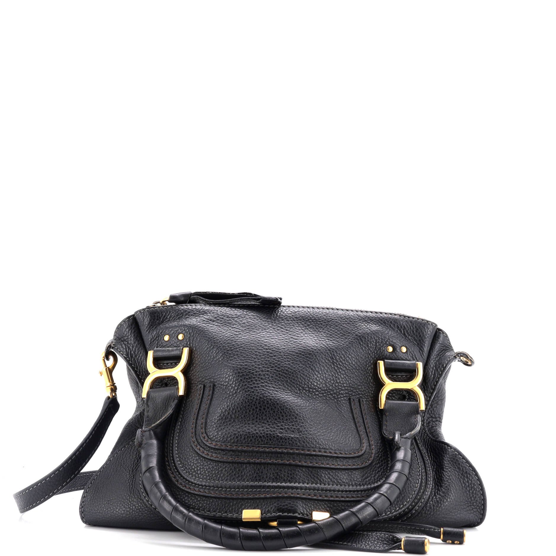 Chloe Marcie Satchel Leather Medium