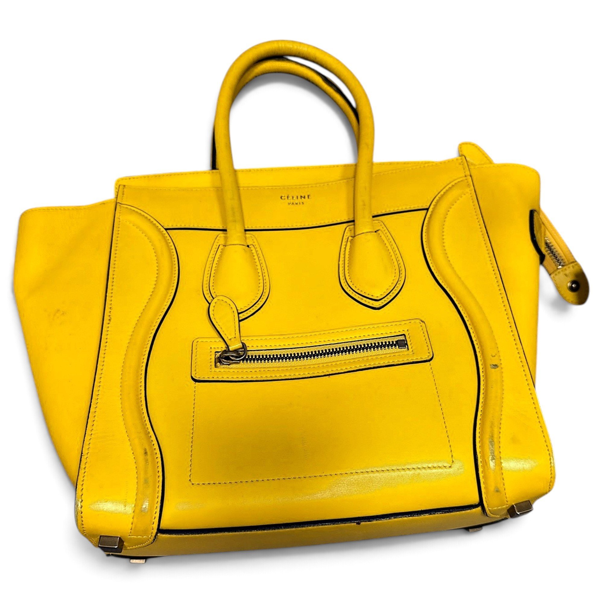 Luggage leather bag