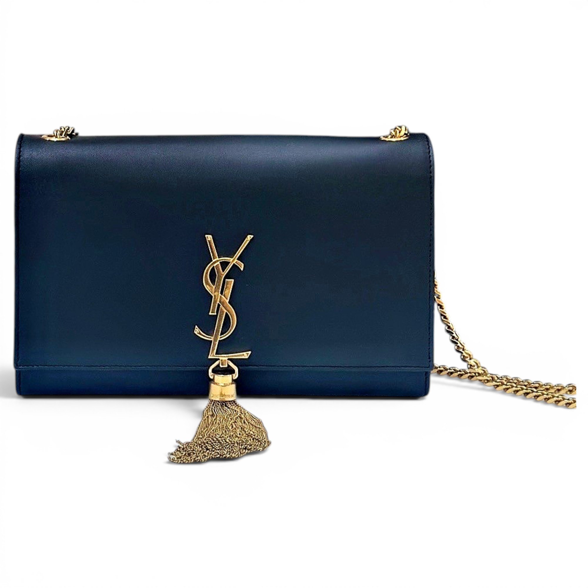 Pompom Kate leather handbag