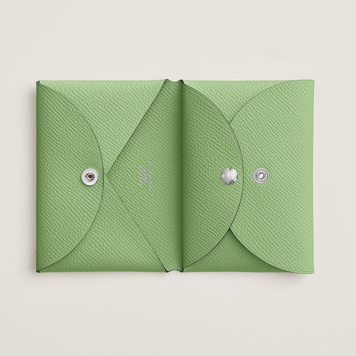 Vert Criquet Calvi Duo Compact Card Holder
