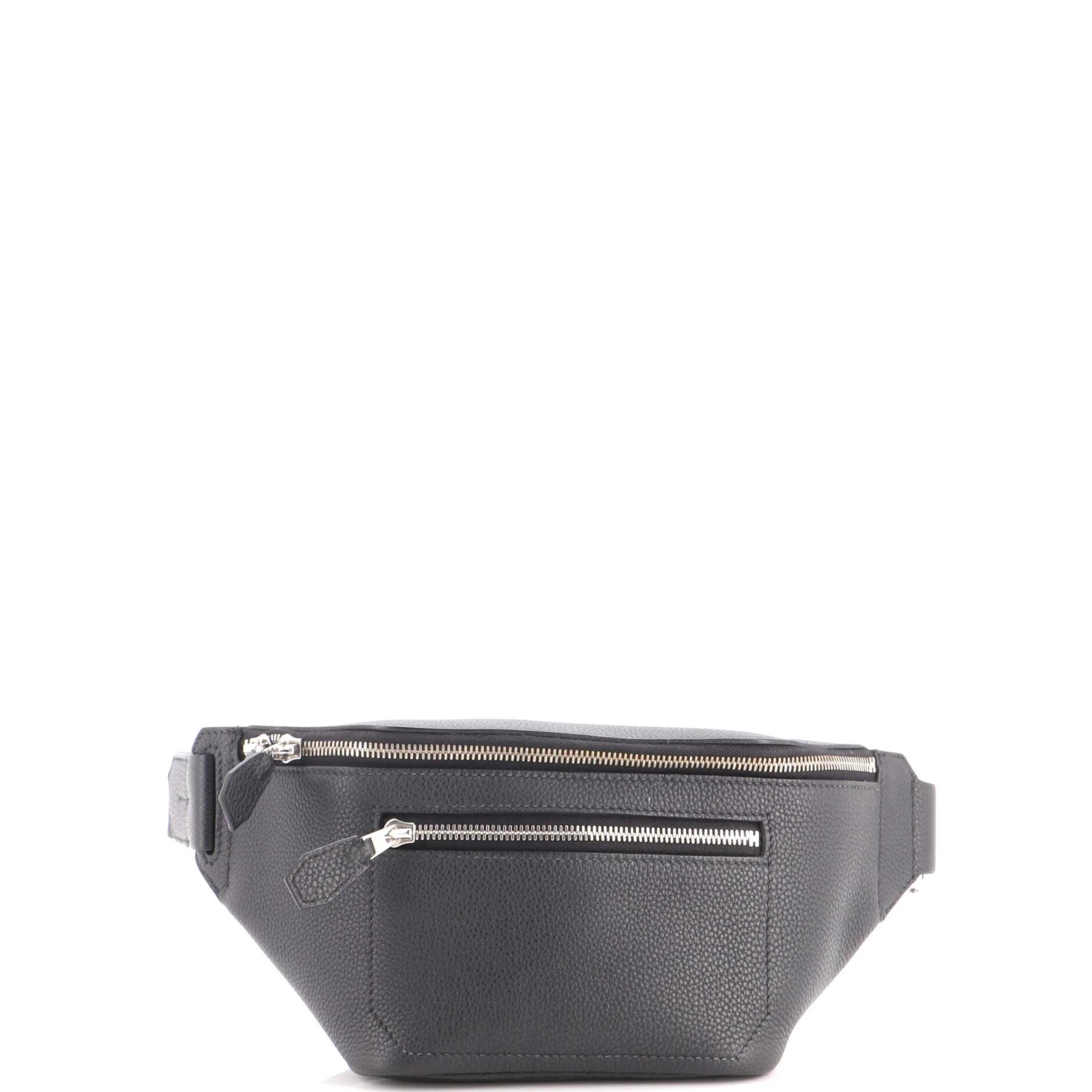 Hermes Cityslide Handbag Black Togo Leather 2023