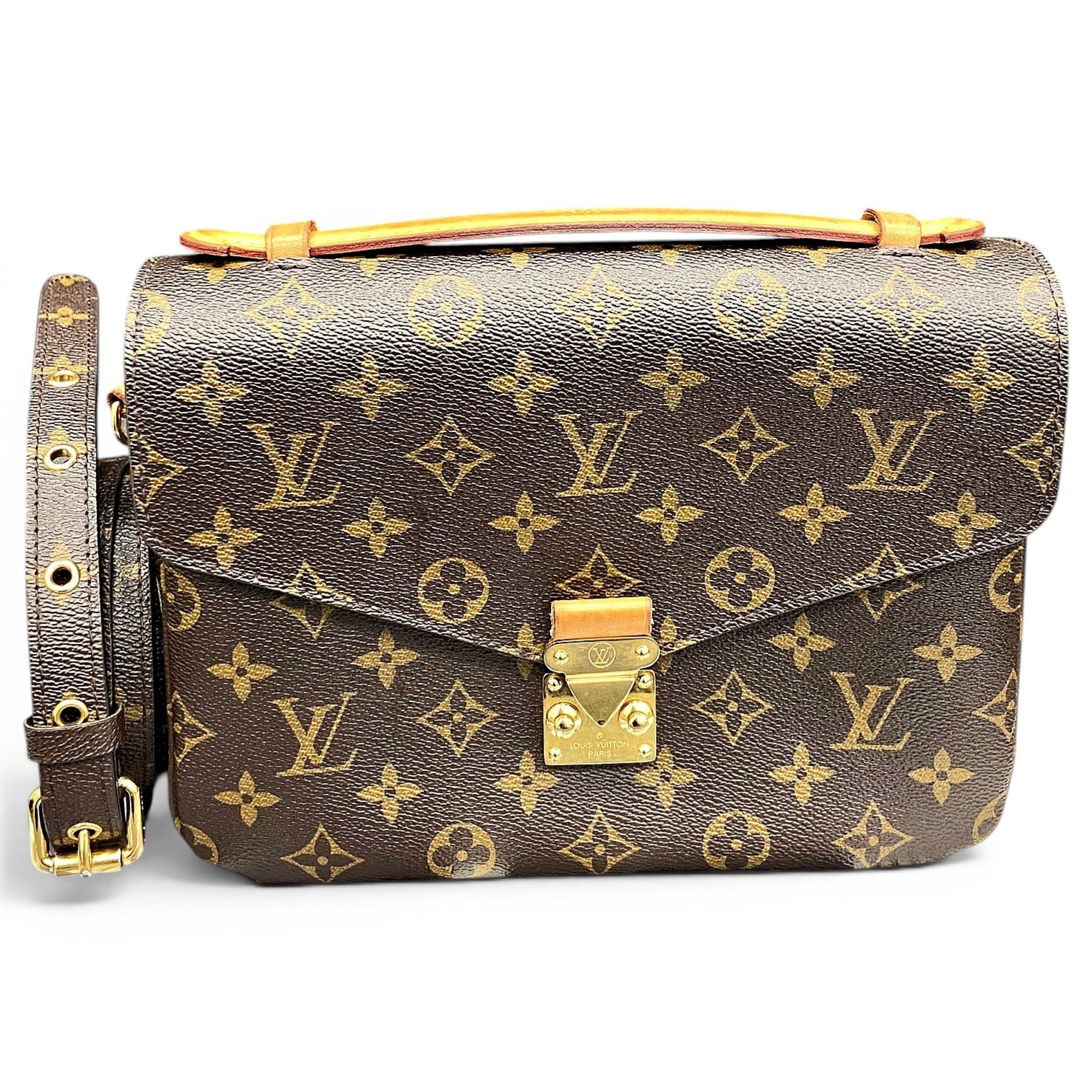 Metis leather handbag