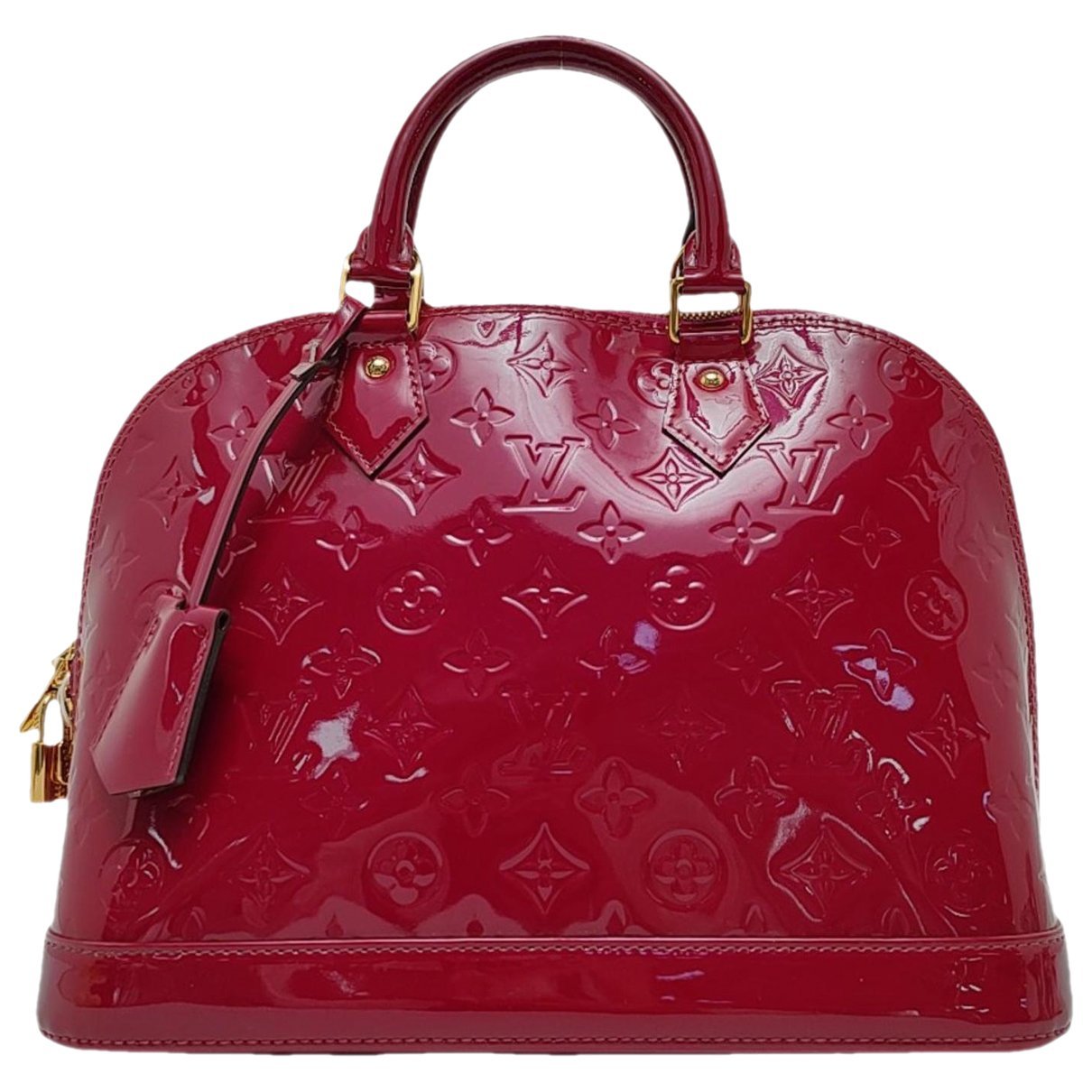 Alma patent leather handbag