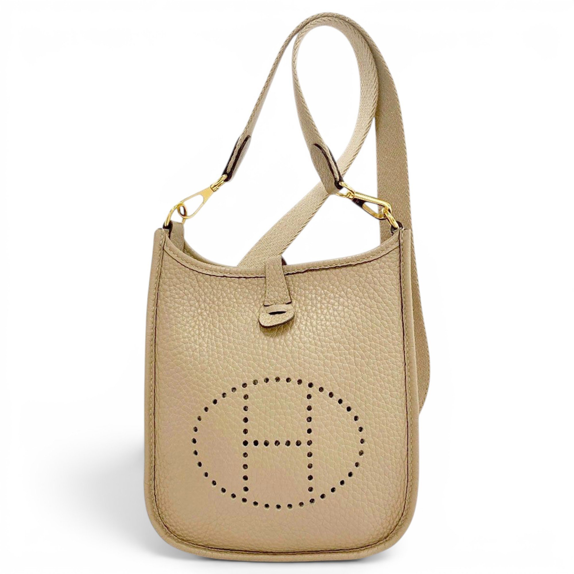Evelyne leather handbag