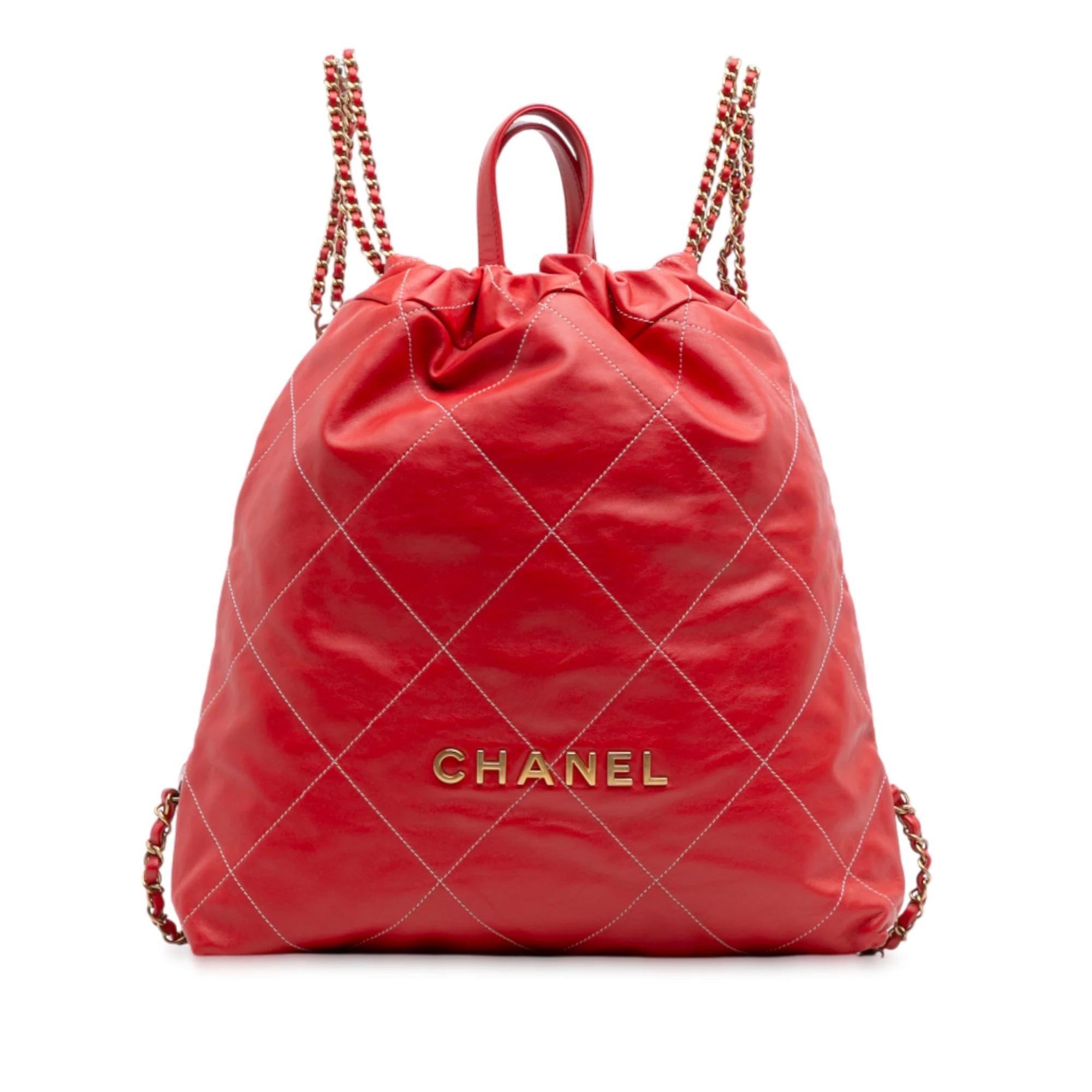 Chanel 22 pony-style calfskin handbag