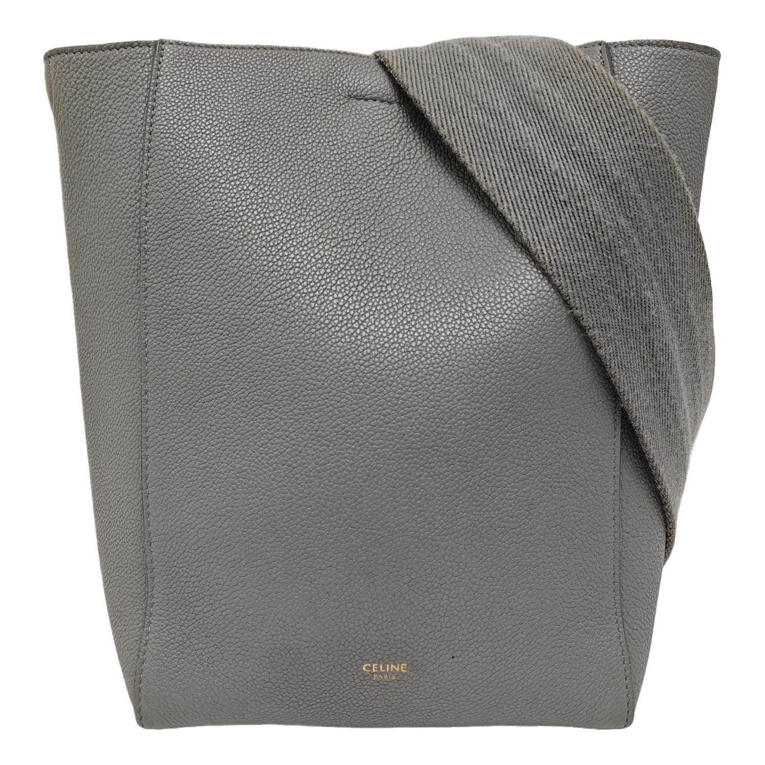 Seau Sangle leather handbag