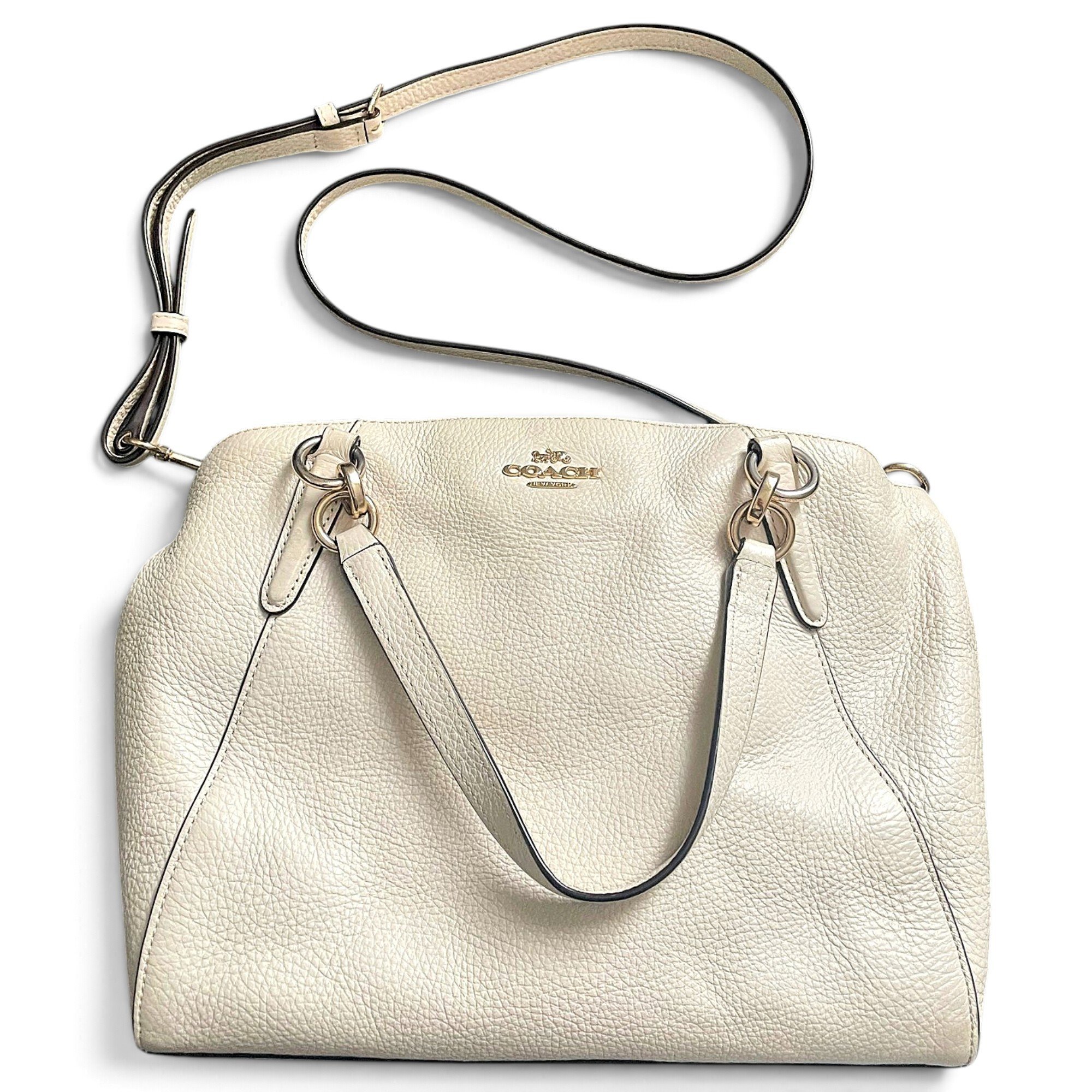 Leather satchel